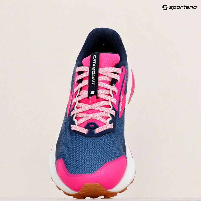 Жіночі бігові кросівки Brooks Catamount 2 бушлат/рожевий/бісквіт 9