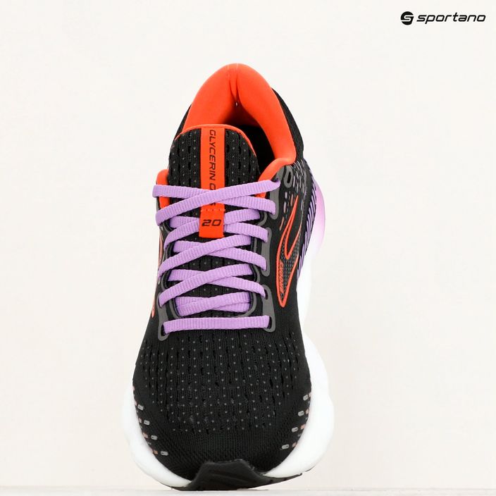 Жіночі бігові кросівки Brooks Glycerin GTS 20 чорний/дзвіночок/фієста 9