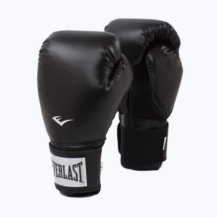 Рукавиці боксерські Everlast Pro Style 2 чорні EV2120 BLK 6