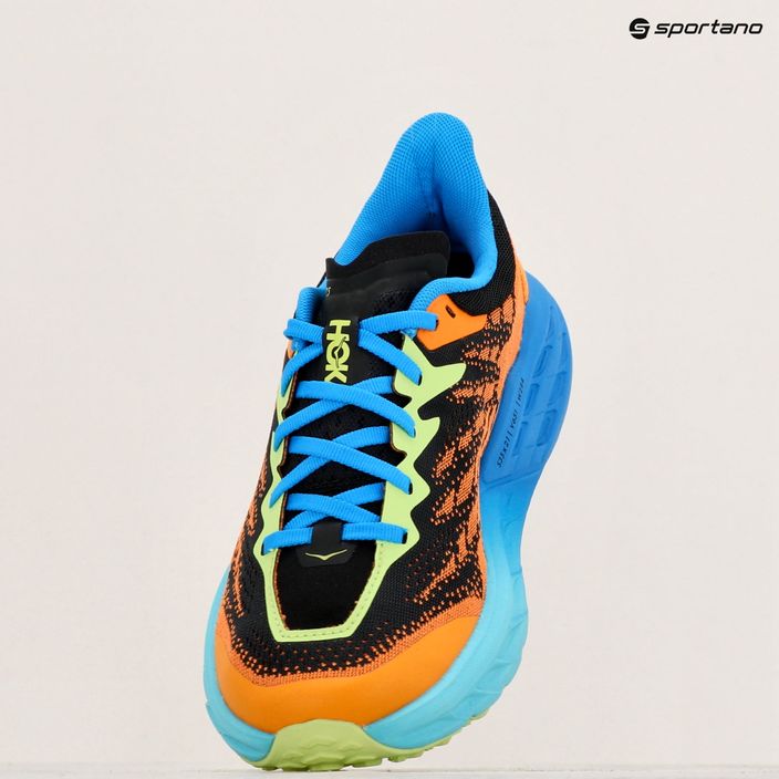 Кросівкі для бігу чоловічі HOKA Speedgoat 5 solar flare/diva blue 9
