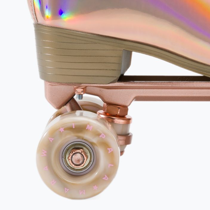 Ковзани роликові IMPALA Quad Skate золотого кольору IMPROLLER1 5