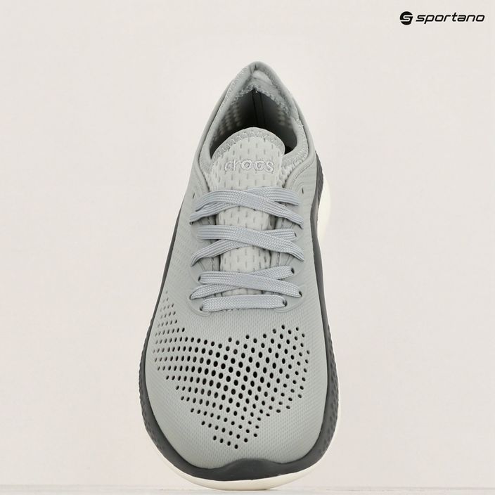 Чоловічі туфлі Crocs LiteRide 360 Pacer світло-сірі / сланцево-сірі 15