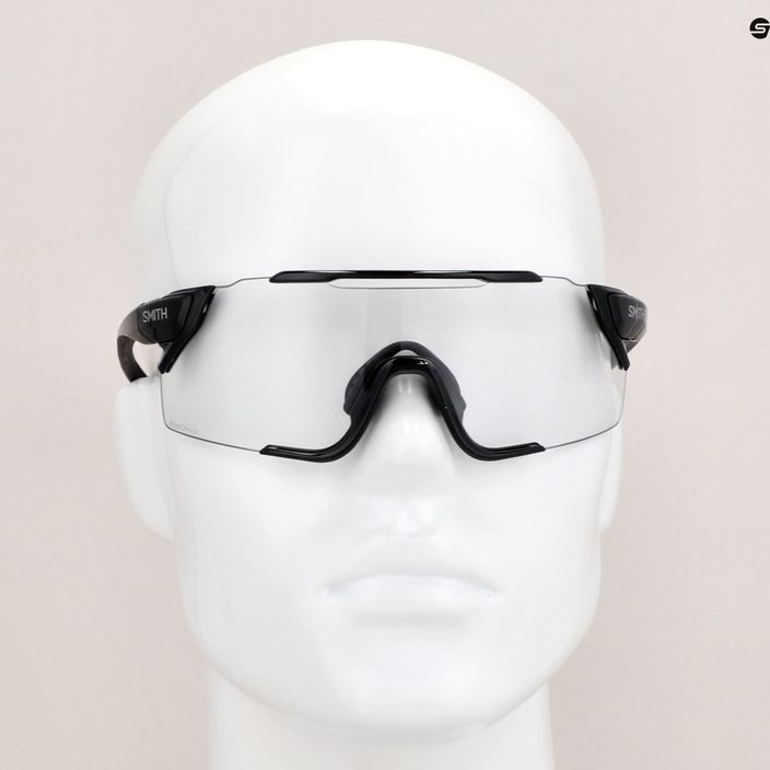 Сонцезахисні окуляри Smith Attack MAG MTB чорні/фотохромні від прозорого до сірого 8