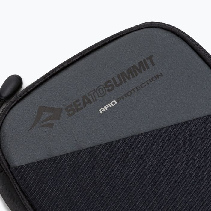 Гаманець з захистом RFID Sea to Summit Travel Wallet RFID сіро-чорний ATLTWRFIDSBK 4