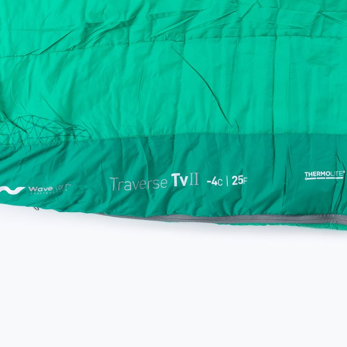 Спальний мішок Sea to Summit Traverse TvII зелений ATV2-R 6