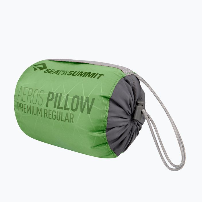 Подушка туристична Sea to Summit Aeros Pillow Premium зелена APILPREMRLI 2