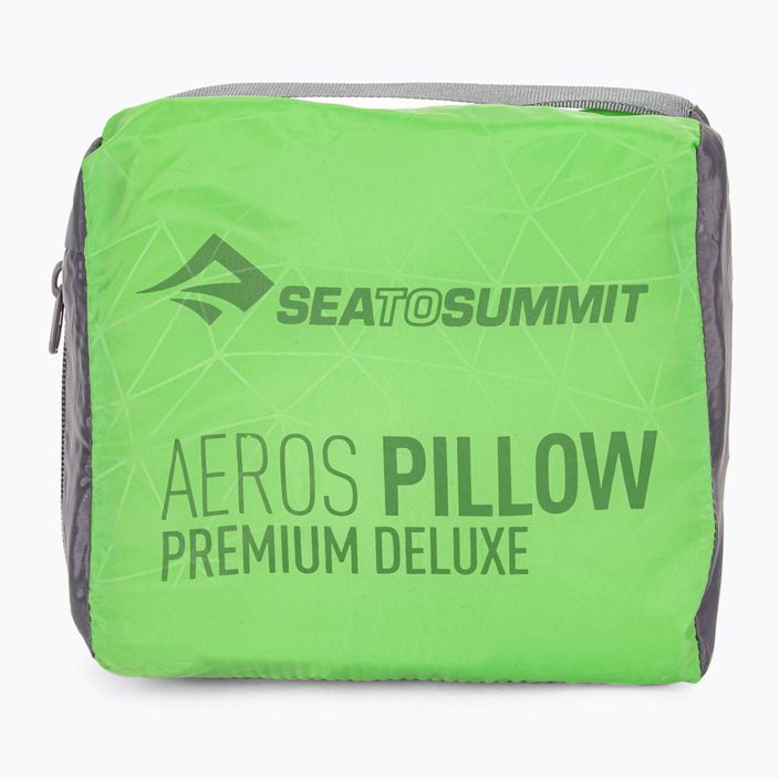 Подушка туристична Sea to Summit Aeros Premium Deluxe зелена APILPREMDLXLI 4