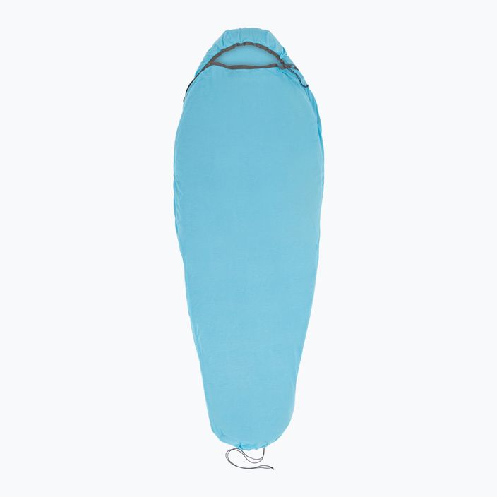 Спальний мішок Sea to Summit Breeze Sleeping Bag Liner Mummy компактний синій атол/білуга 2