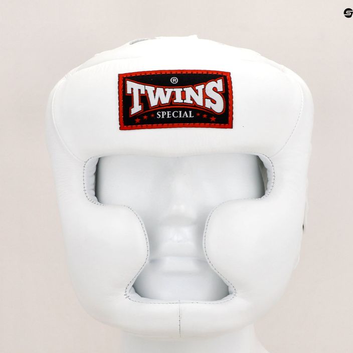 Боксерський шолом Twins Special Sparring білий 9
