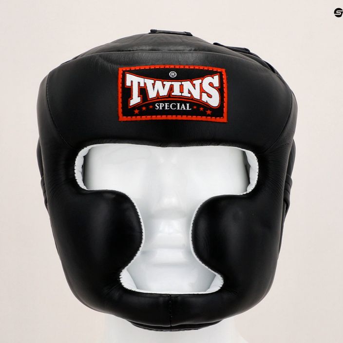 Боксерський шолом Twins Special Sparring чорний 8