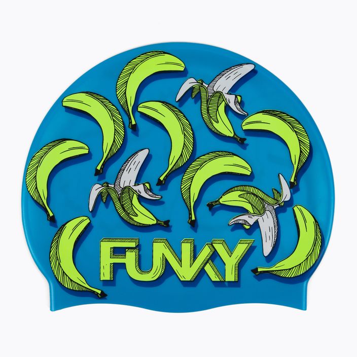 Шапочка для плавання Funky Silicone Swimming Cap блакитна FYG017N7154100