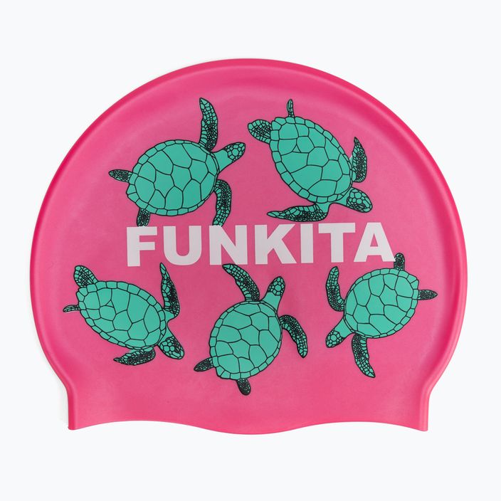 Шапочка для плавання Funkita Silicone Swimming Cap рожева FS997156500