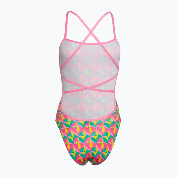 Жіночий суцільний купальник Funkita на бретелях Strapped In One Piece foxy friends 2