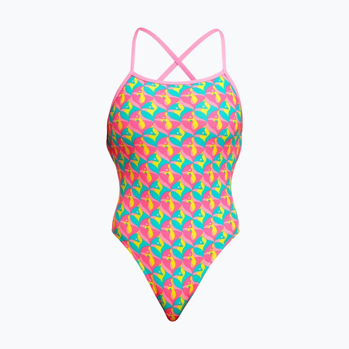 Жіночий суцільний купальник Funkita на бретелях Strapped In One Piece foxy friends 4