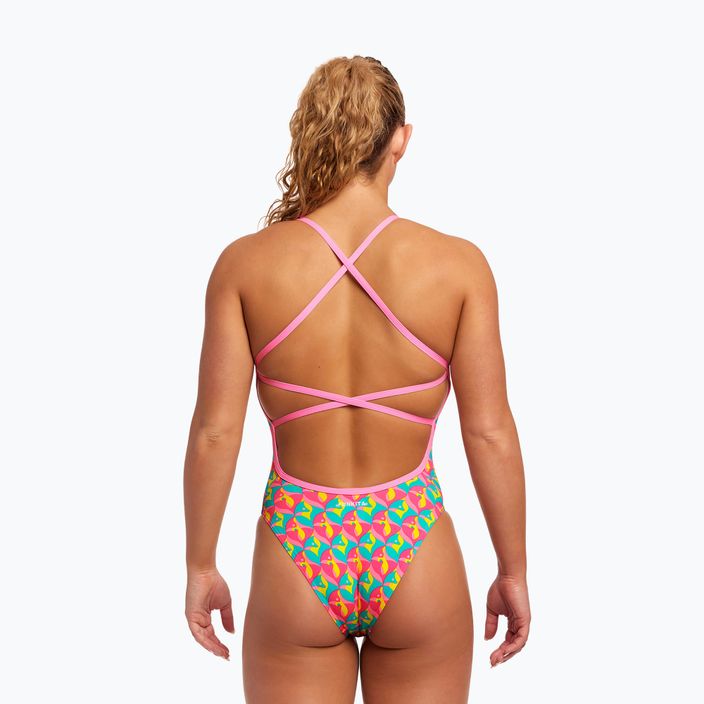 Жіночий суцільний купальник Funkita на бретелях Strapped In One Piece foxy friends 7