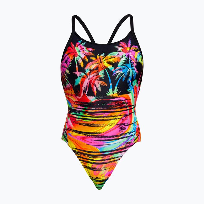 Жіночий суцільний купальник Funkita Diamond Back One Piece sunset city 4