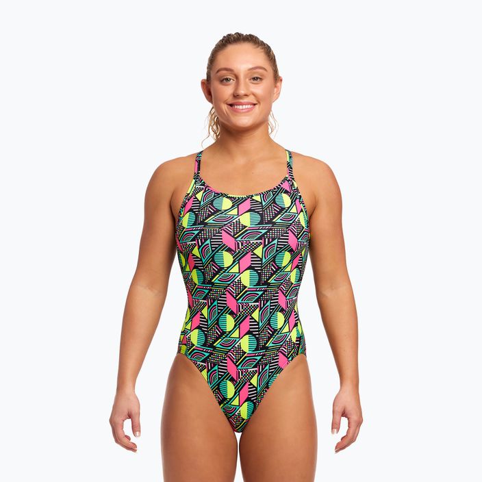 Жіночий суцільний купальник Funkita Diamond Back One Piece dot matrix 5