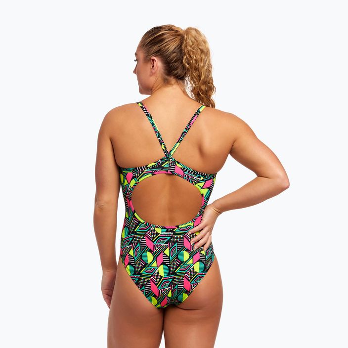 Жіночий суцільний купальник Funkita Diamond Back One Piece dot matrix 7