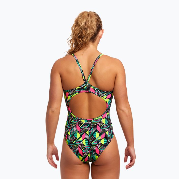 Жіночий суцільний купальник Funkita Diamond Back One Piece dot matrix 8