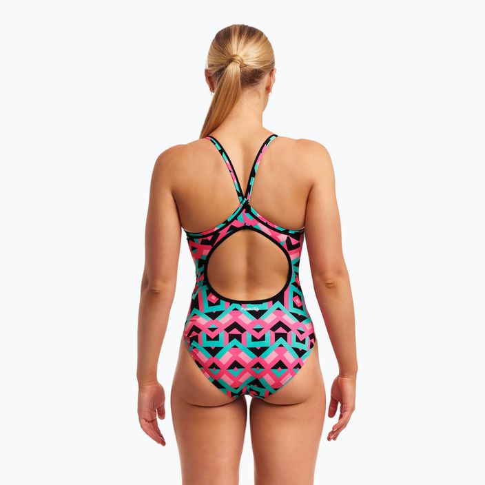 Жіночий суцільний купальник Funkita Diamond Back One Piece квадратний старий 4