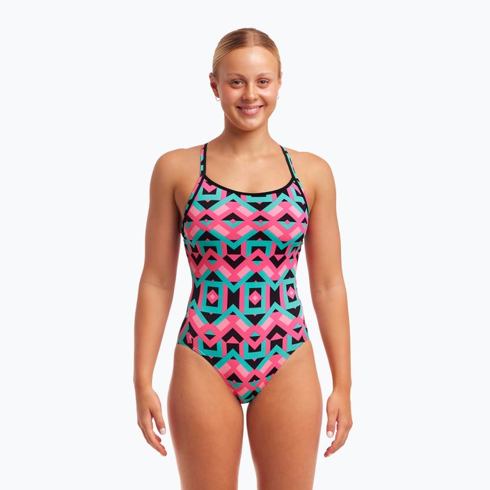 Жіночий суцільний купальник Funkita Diamond Back One Piece квадратний старий 5