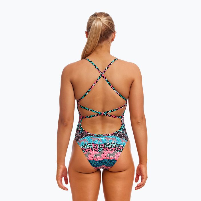 Жіночий суцільний купальник Funkita на бретелях Strapped In One Piece дикі речі 3