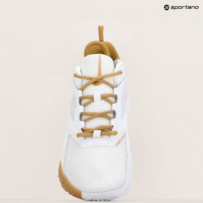 Волейбольні кросівки Nike Zoom Hyperace 3 білий / mtlc золото-фотон пил 9