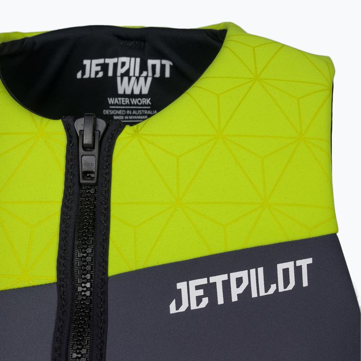 Жилет страхувальний чоловічий Jetpilot Cause Neo чорно-жовтий 2205603 4