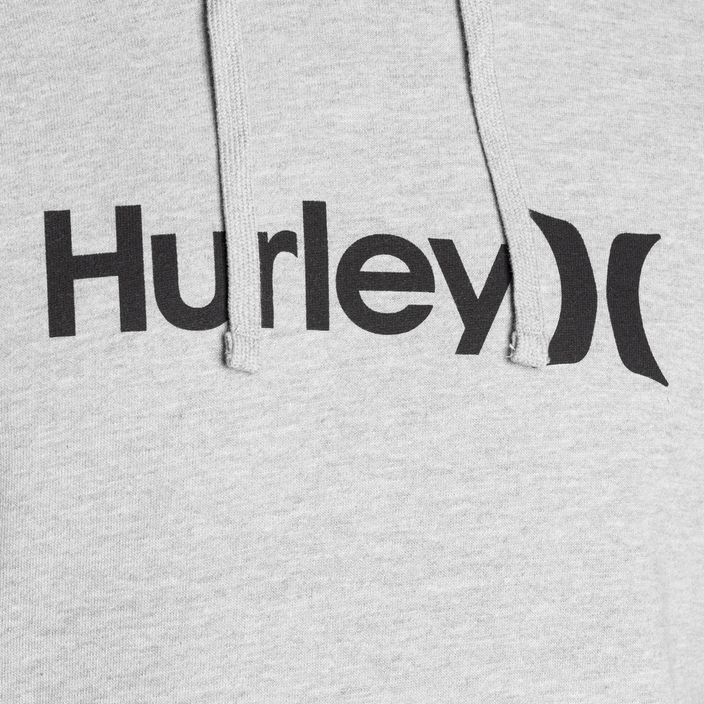 Чоловічий світшот Hurley O&O Solid Core темно-сірий вересковий 3