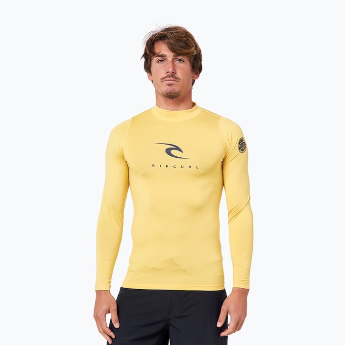 Лонгслів для плавання чоловічий Rip Curl Corps LSL UV yellow