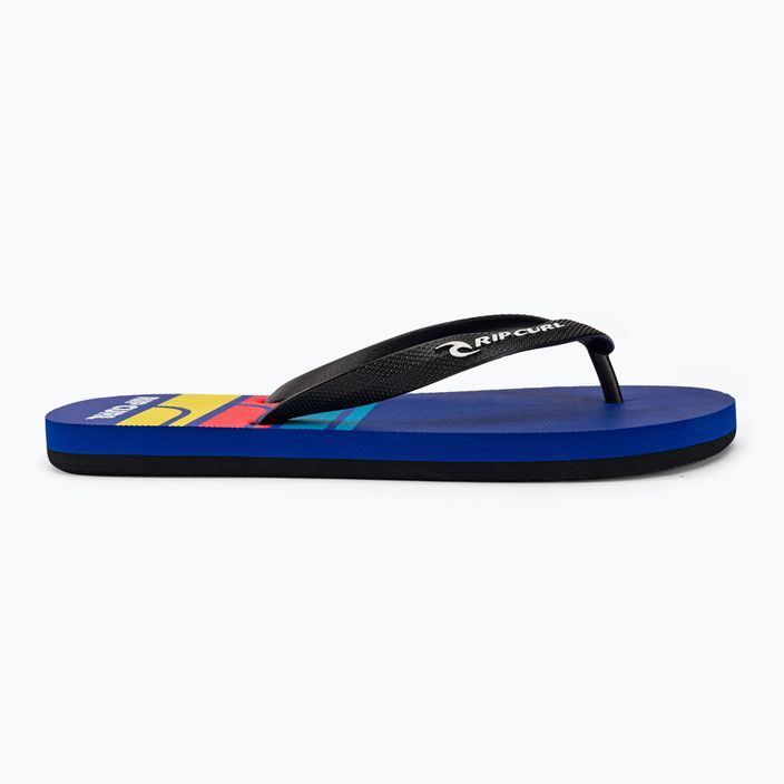 В'єтнамки чоловічі Rip Curl Surf Revival Logo Open Toe black/blue 2