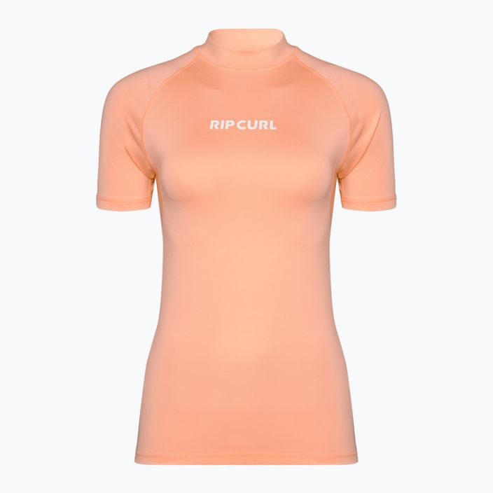 Жіноча сорочка для плавання Rip Curl Classic Surf Upf Rashguard SS яскраво-персикова