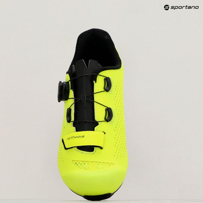 Чоловічі дорожні кросівки Northwave Storm Carbon 2 жовтий флуоресцентний/чорний 10