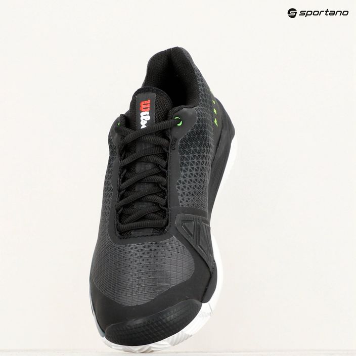 Кросівки для тенісу чоловічі Wilson Rush Pro 4.0 Blade Clay black/black/deep teal 16