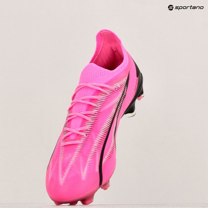 Бутси футбольні PUMA Ultra Play FG/AG poison pink/puma white/puma black 9