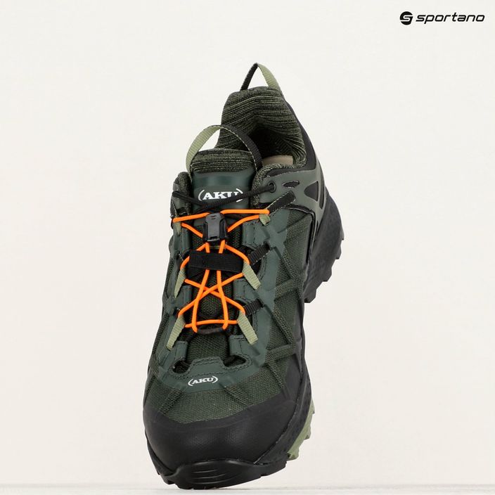 Чоловічі туристичні черевики AKU Rocket DFS GTX військові зелений/чорний 9