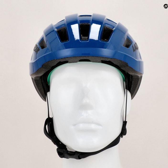 Велосипедний шолом Lazer Tempo KinetiCore синій 3