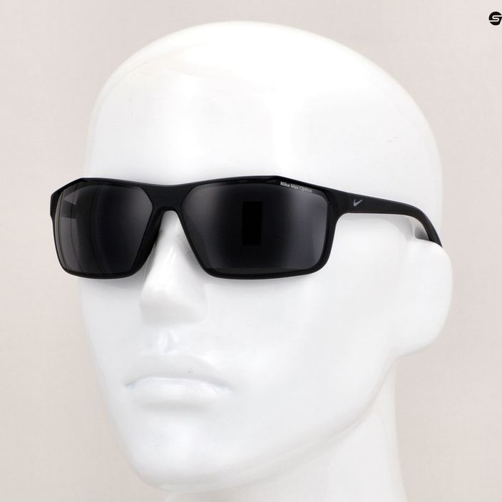 Чоловічі сонцезахисні окуляри Nike Windstorm матовий чорний/холодний сірий/темно-сірий 4