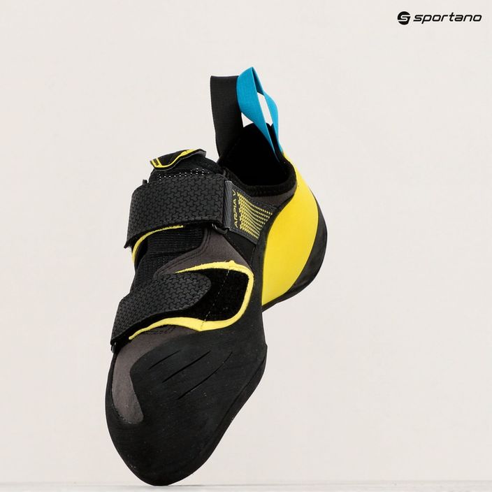 SCARPA Spot акула/жовтий альпіністський черевик 18