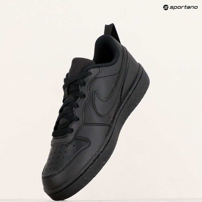 Жіночі кросівки Nike Court Borough Low Recraft чорні/чорні/чорні 9