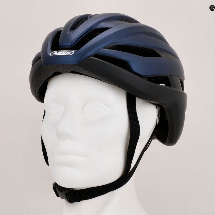 Велосипедний шолом ABUS StormChaser темно-синій 8