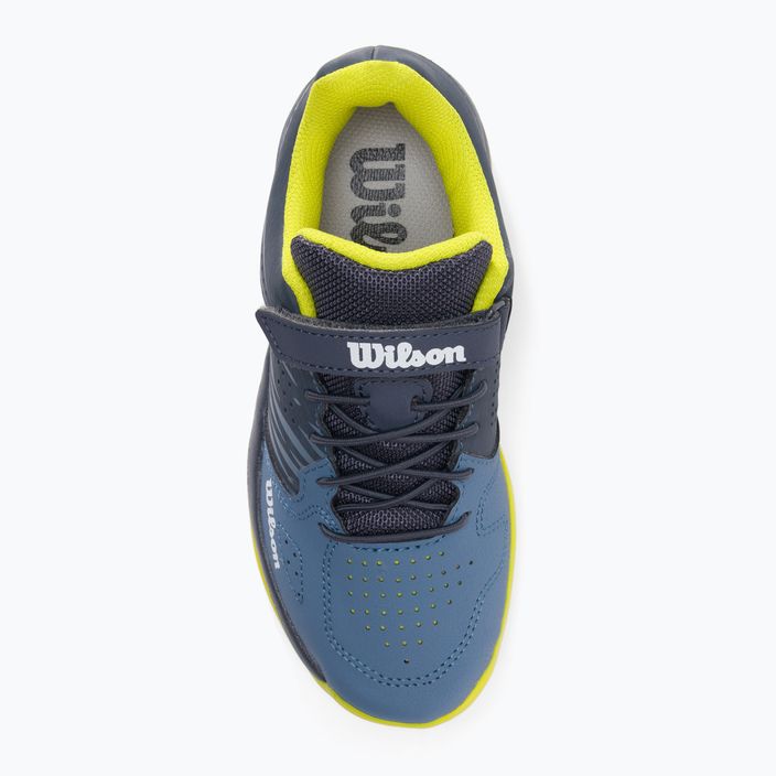 Кросівки для тенісу дитячі Wilson Kaos 2.0 сині WRS329150 6