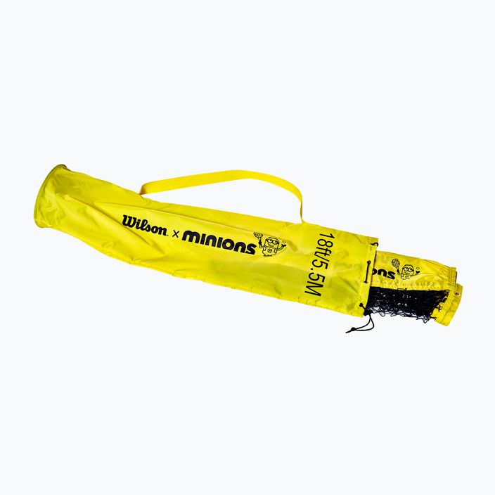 Тенісна сітка Wilson Minions Tennis Net 18 жовта WR8414301001