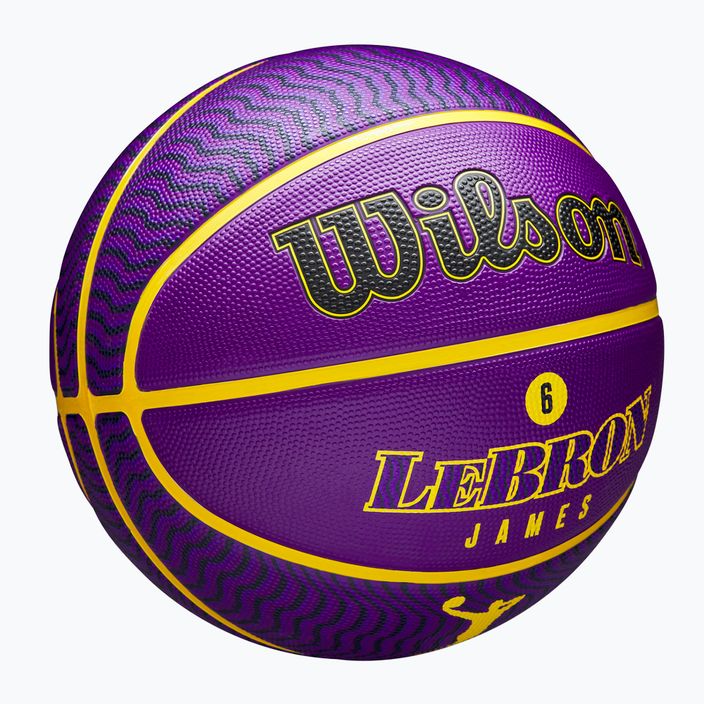 Баскетбольний м'яч Wilson NBA Player Icon Outdoor Lebron WZ4005901XB7 Розмір 7 2