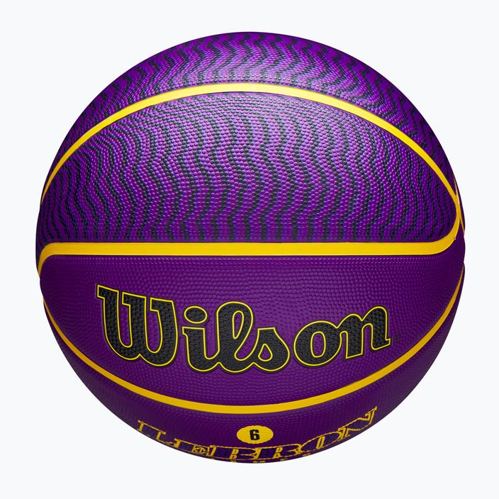 Баскетбольний м'яч Wilson NBA Player Icon Outdoor Lebron WZ4005901XB7 Розмір 7 5