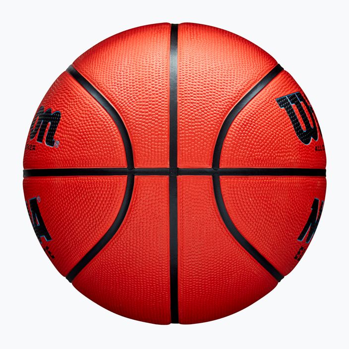 М'яч баскетбольний Wilson NCAA Elevate orange/black розмір 7 6