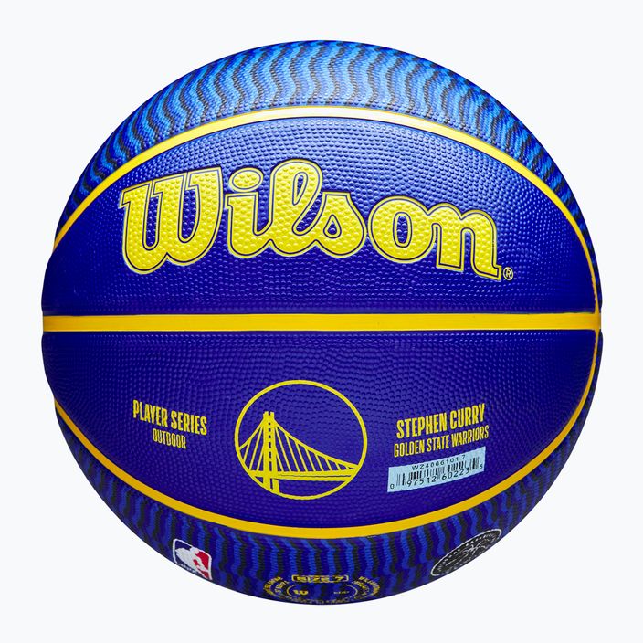 Баскетбольний м'яч Wilson NBA Player Icon Outdoor Curry WZ4006101XB7 Розмір 7 6
