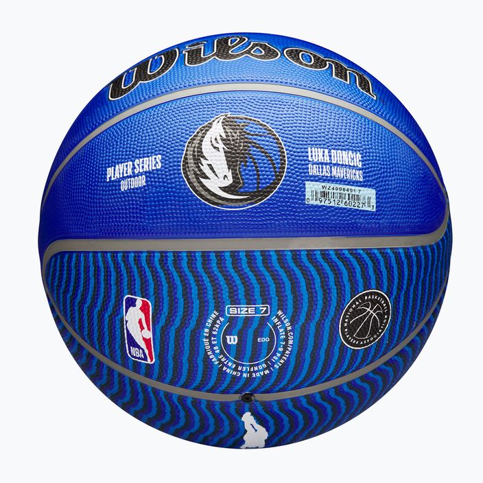 Баскетбольний м'яч Wilson NBA Player Icon Outdoor Luka WZ4006401XB7 Розмір 7 7