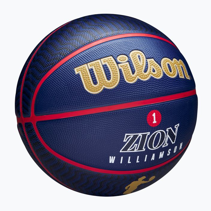 Баскетбольний м'яч Wilson NBA Player Icon Outdoor Zion WZ4008601XB7 Розмір 7 2