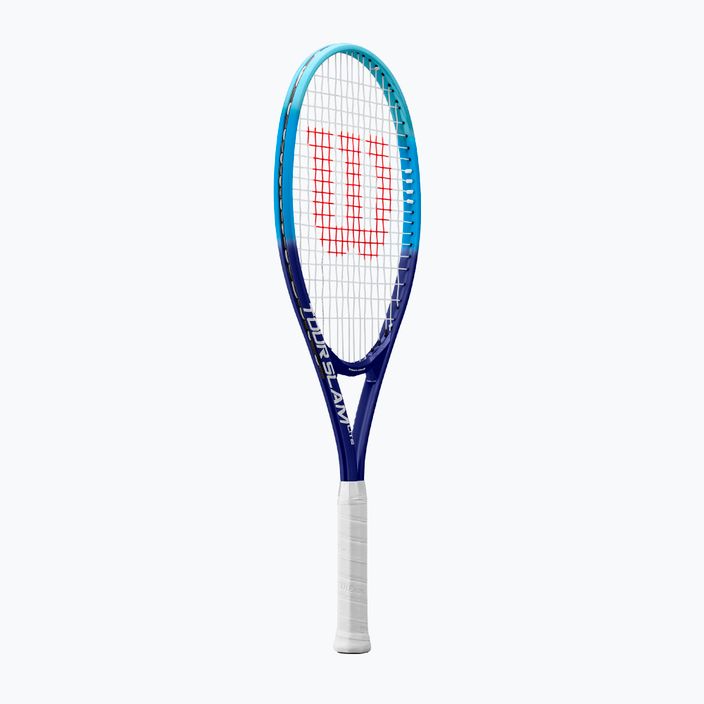 Ракетка тенісна Wilson Tour Slam Lite біло-блакитна WR083610U 8